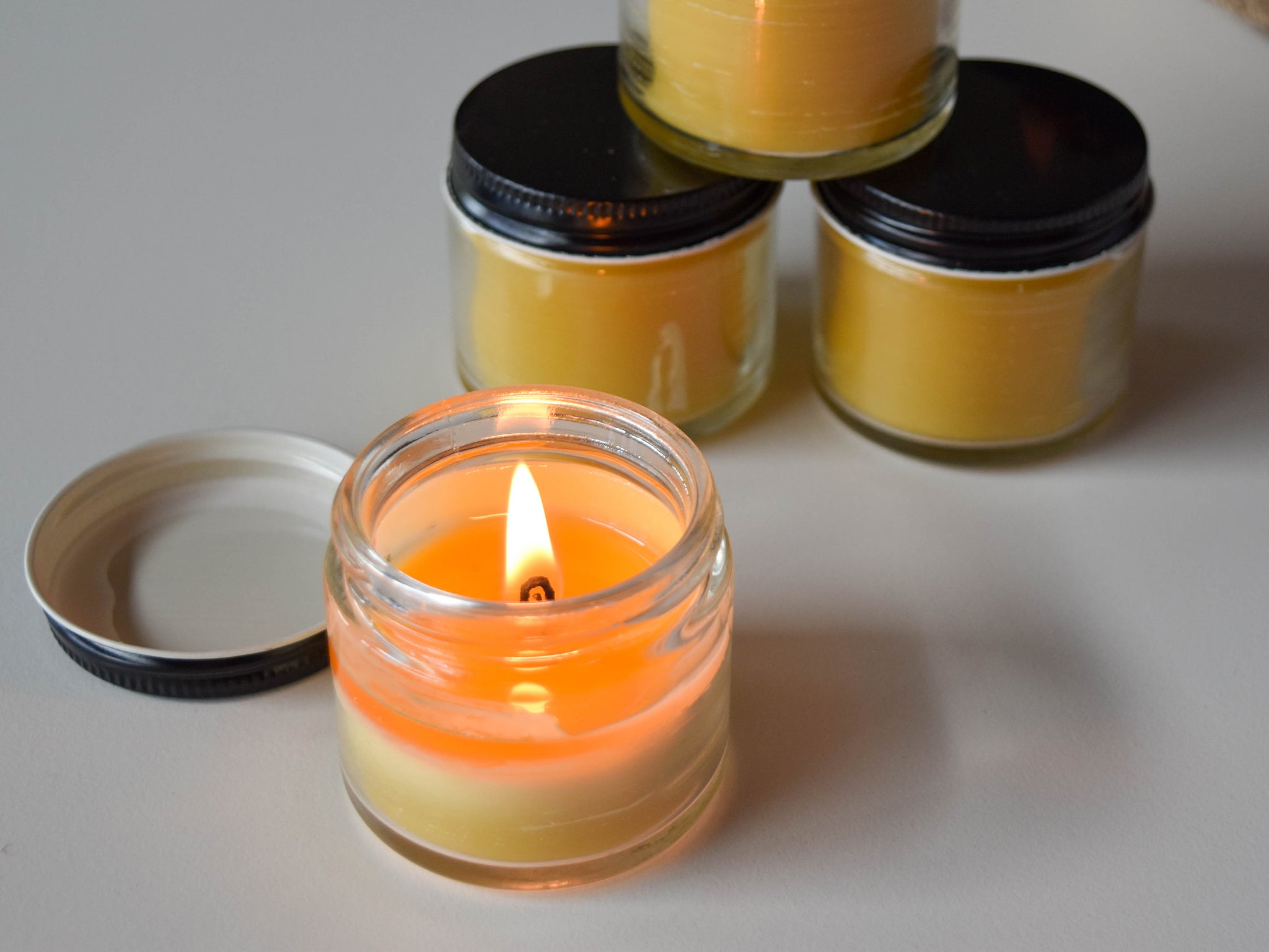 Easiest DIY Beeswax Candle