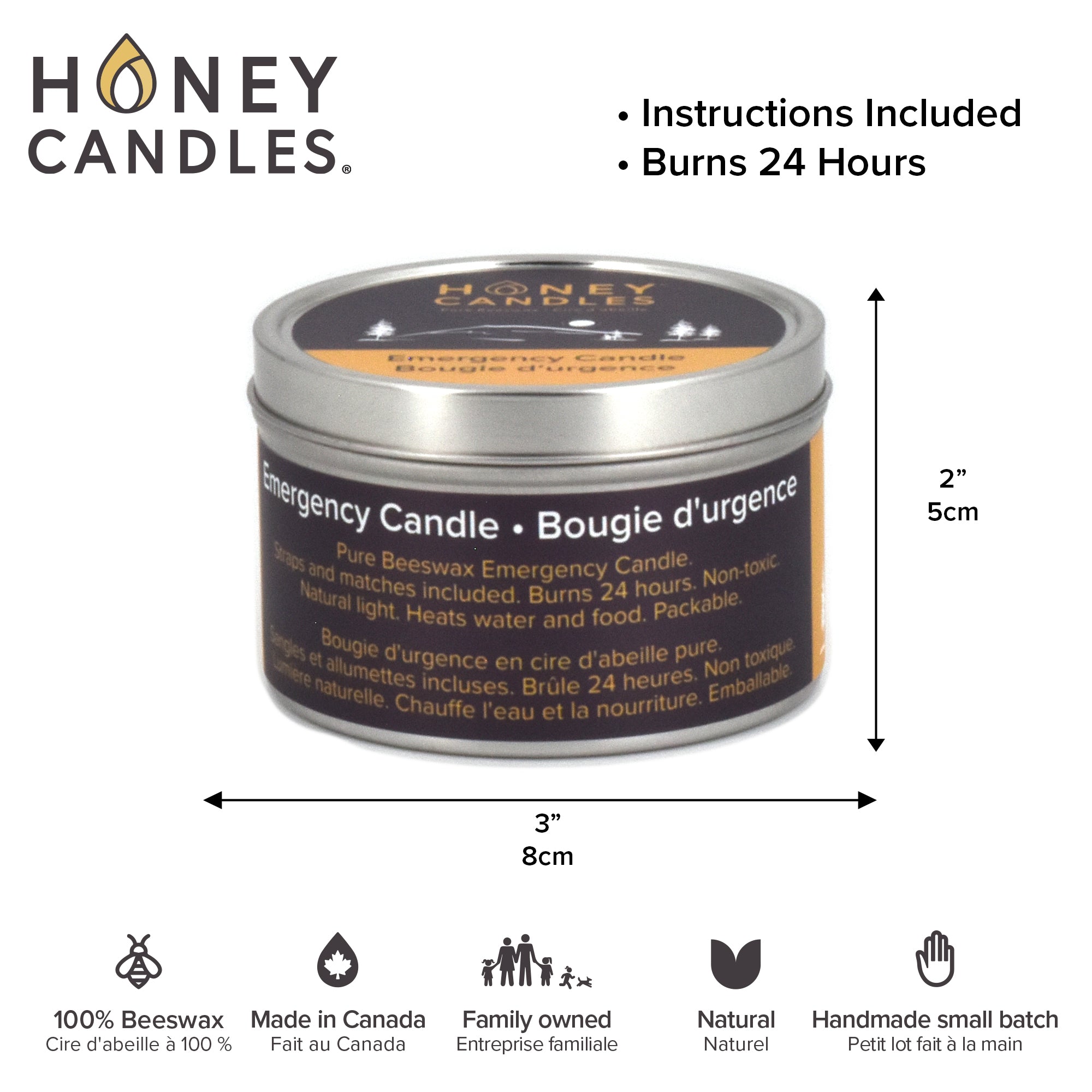 Best Candles for a Power Failure – Honey Candles Canada