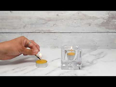 Tealight Beeswax Candles Aluminum Cups BULK – Bees Light Candles