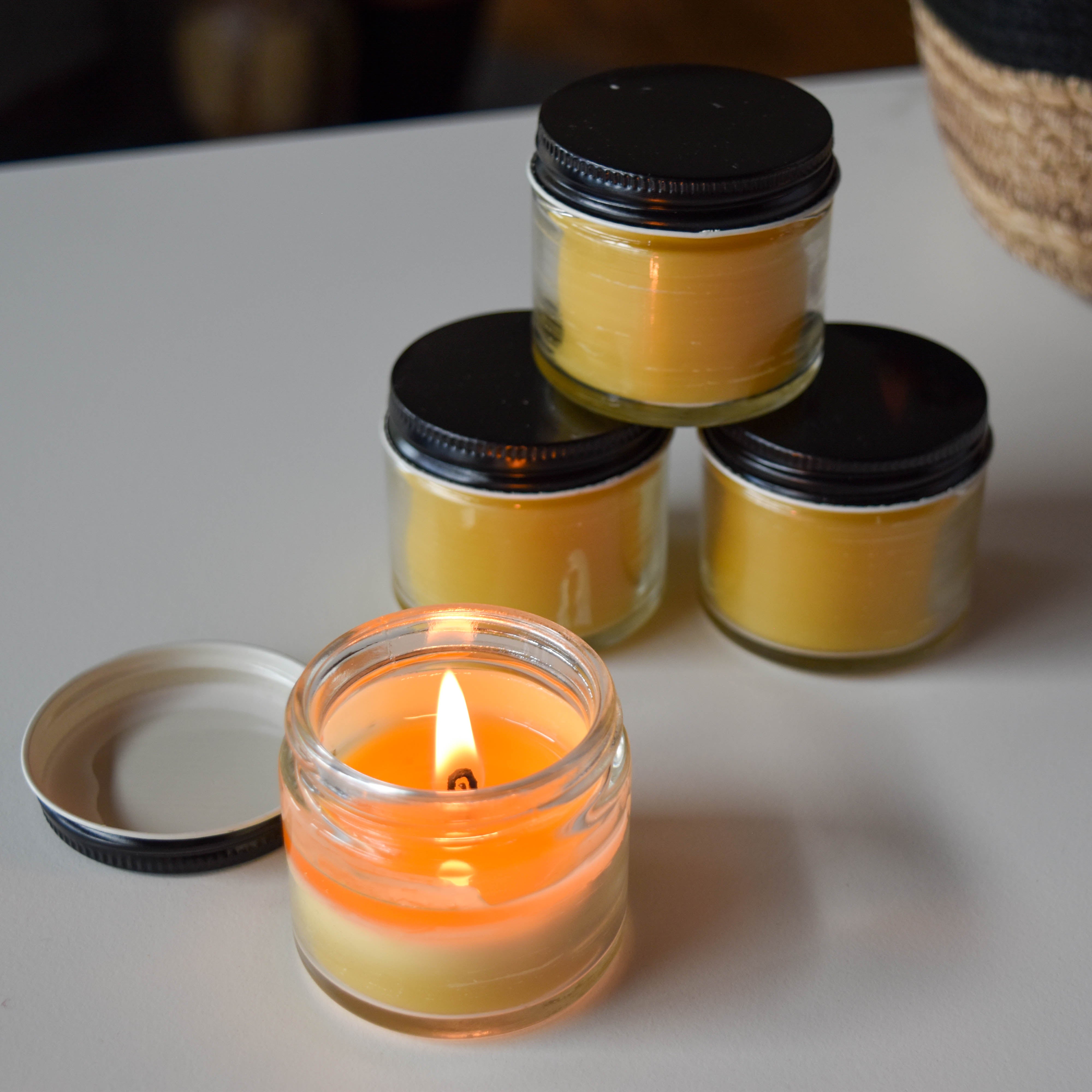 How to make natural beeswax candles